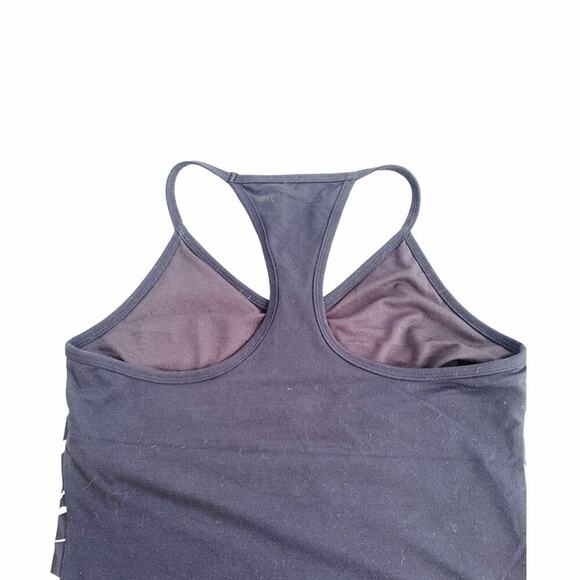 Vintage Jazzercise Floral Athletic Workout Dance Tank Top Activewear Abstract L - Picture 5 of 6